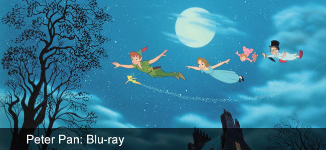 peter pan blu ray